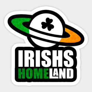 Irishs Homeland Sticker